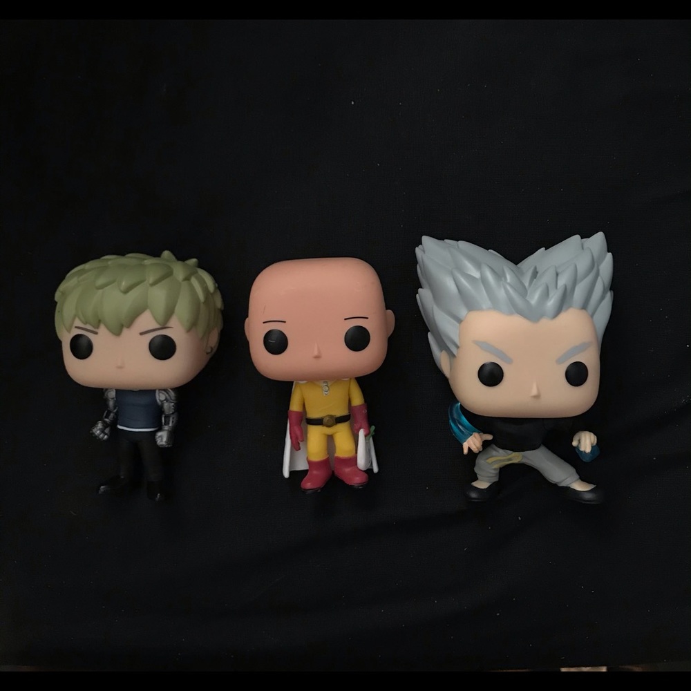 One punch man funko pop lot